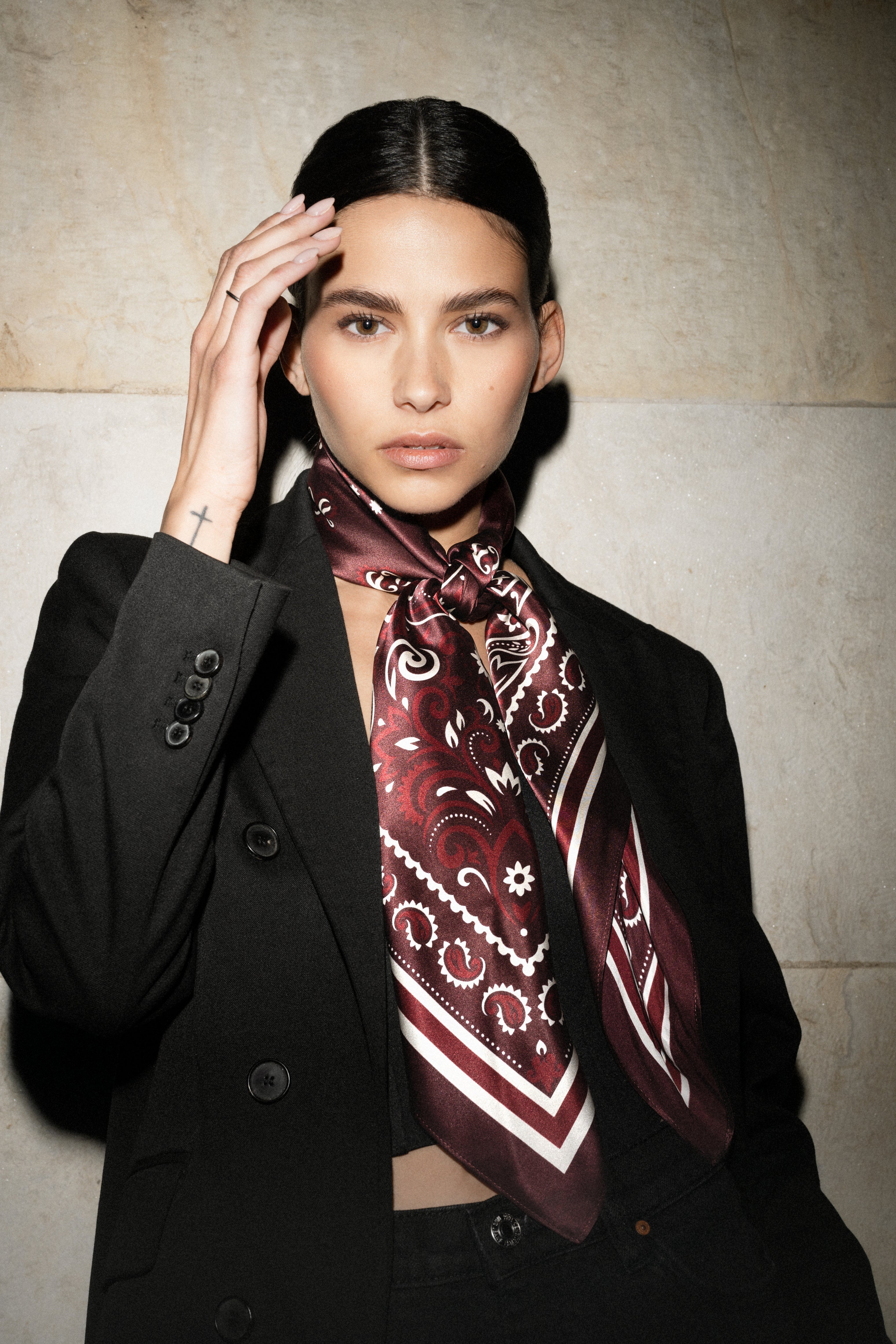 Foulard in seta