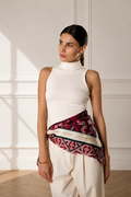 Amber-Foulard 90x90 in 100% seta