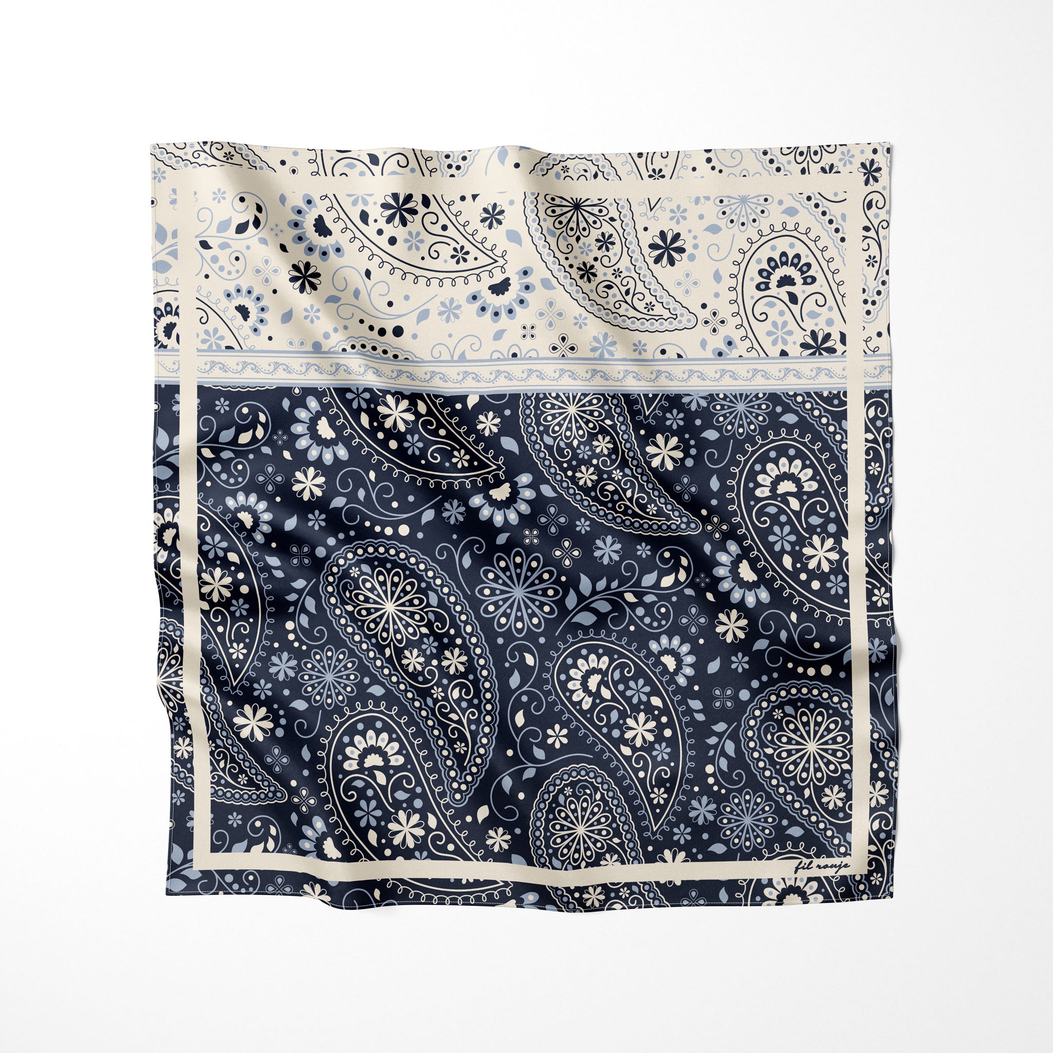 Ava-Foulard 90x90 in 100% seta