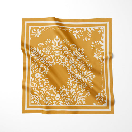 Bella-Foulard 90x90 in 100% seta