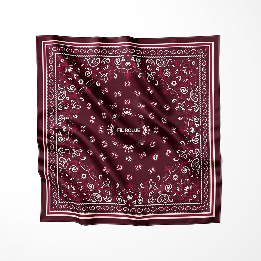 Essie-Foulard 90x90 in 100% seta