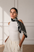 Claire - Foulard 90x90 in 100% seta
