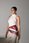 Amber-Foulard 90x90 in 100% seta