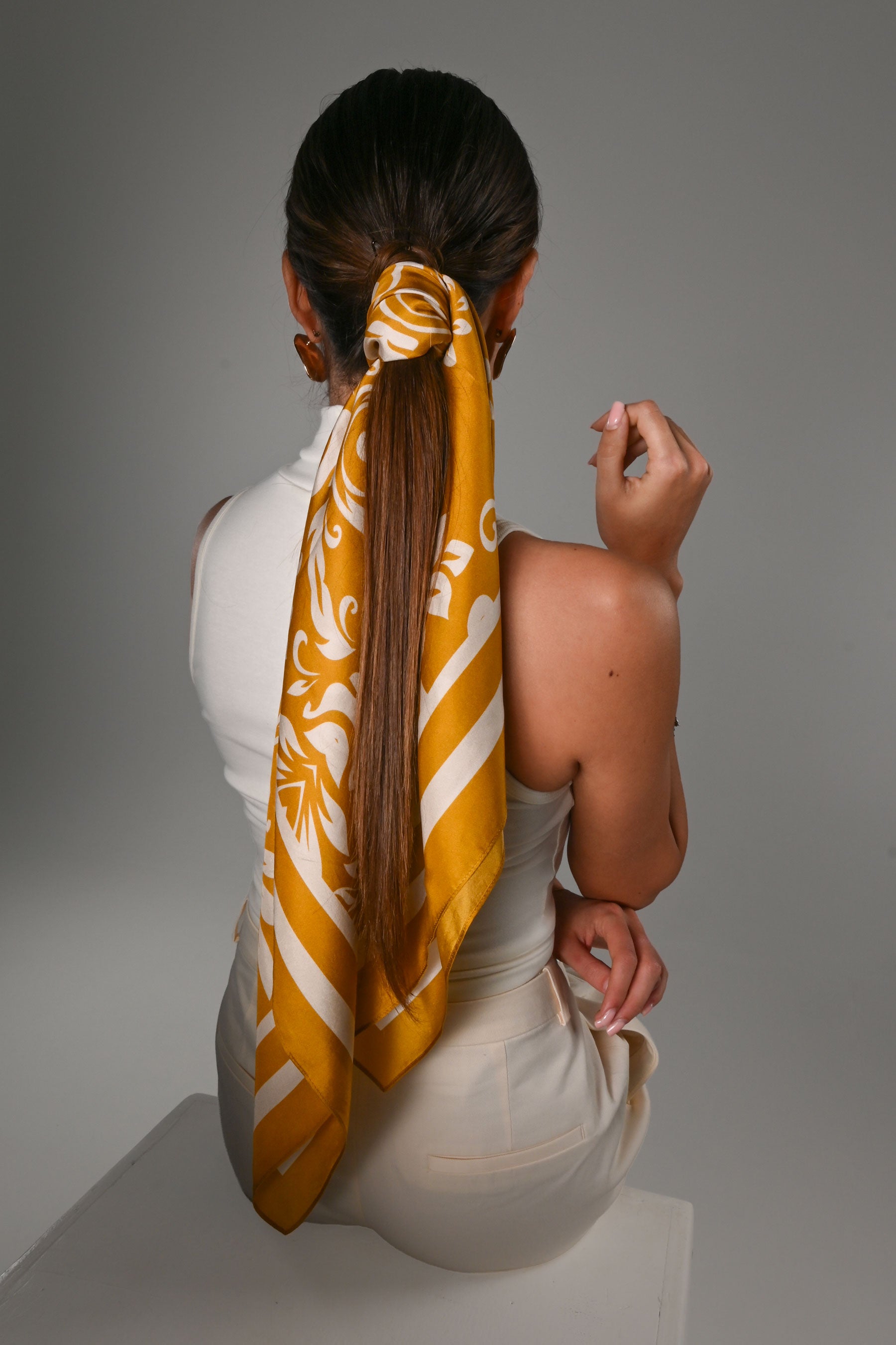 Bella-Foulard 90x90 in 100% seta