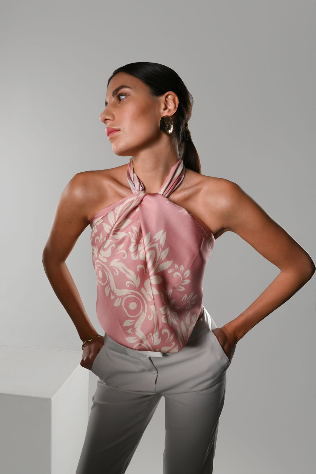 Kate-Foulard 90x90 in 100% seta