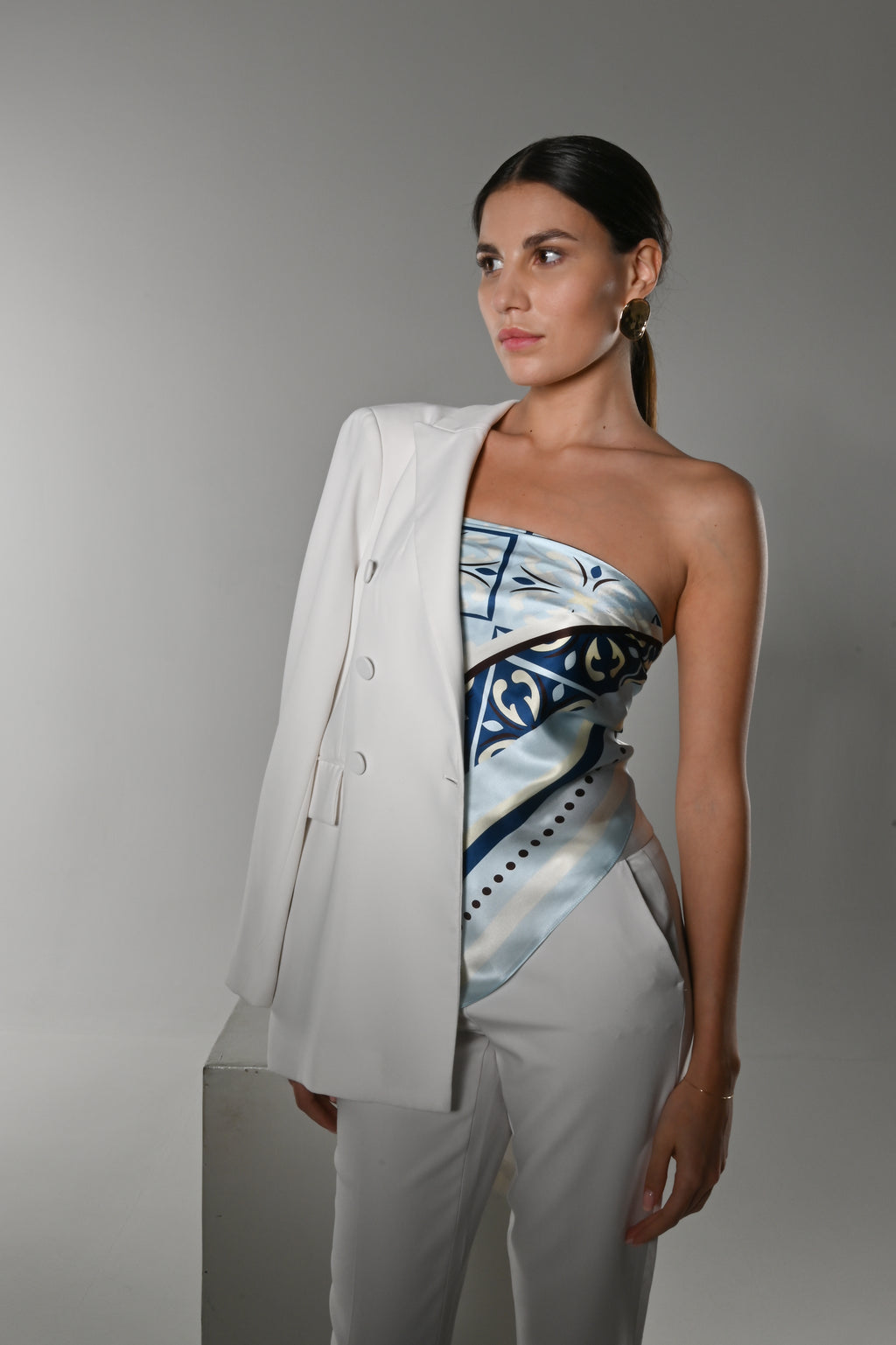 Camille - Foulard 90x90 in 100% seta