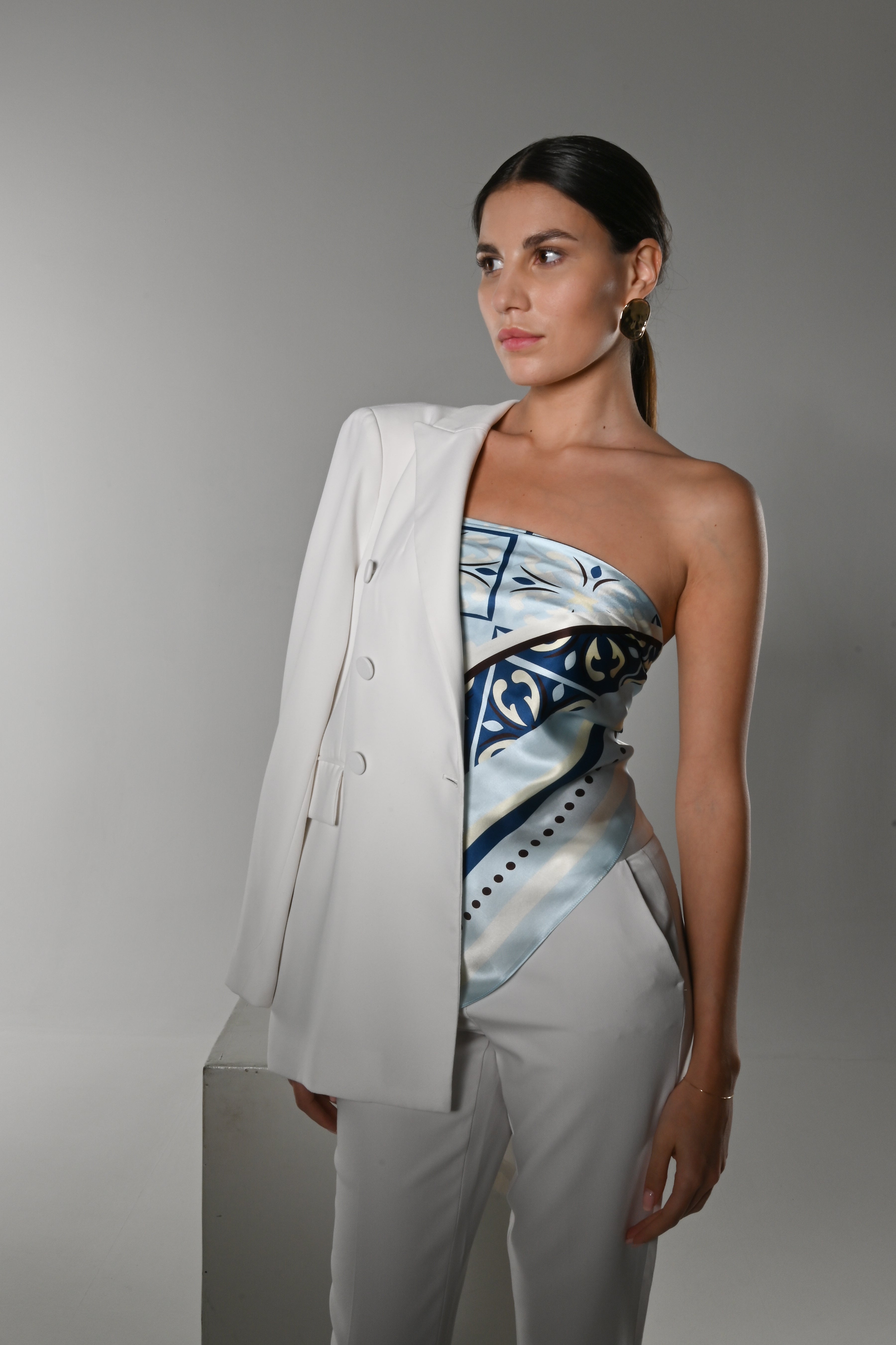 Camille - Foulard 90x90 in 100% seta