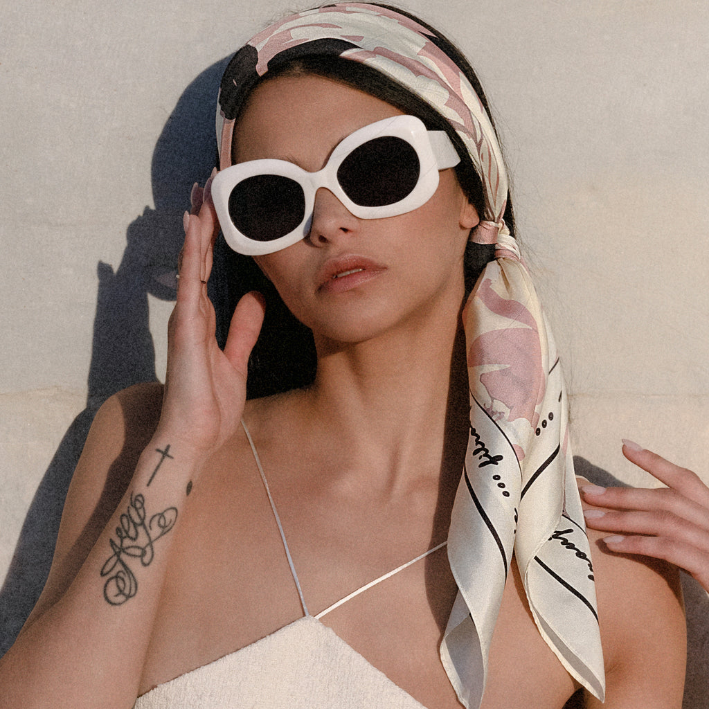 Chiara-Foulard 90x90 in 100% seta