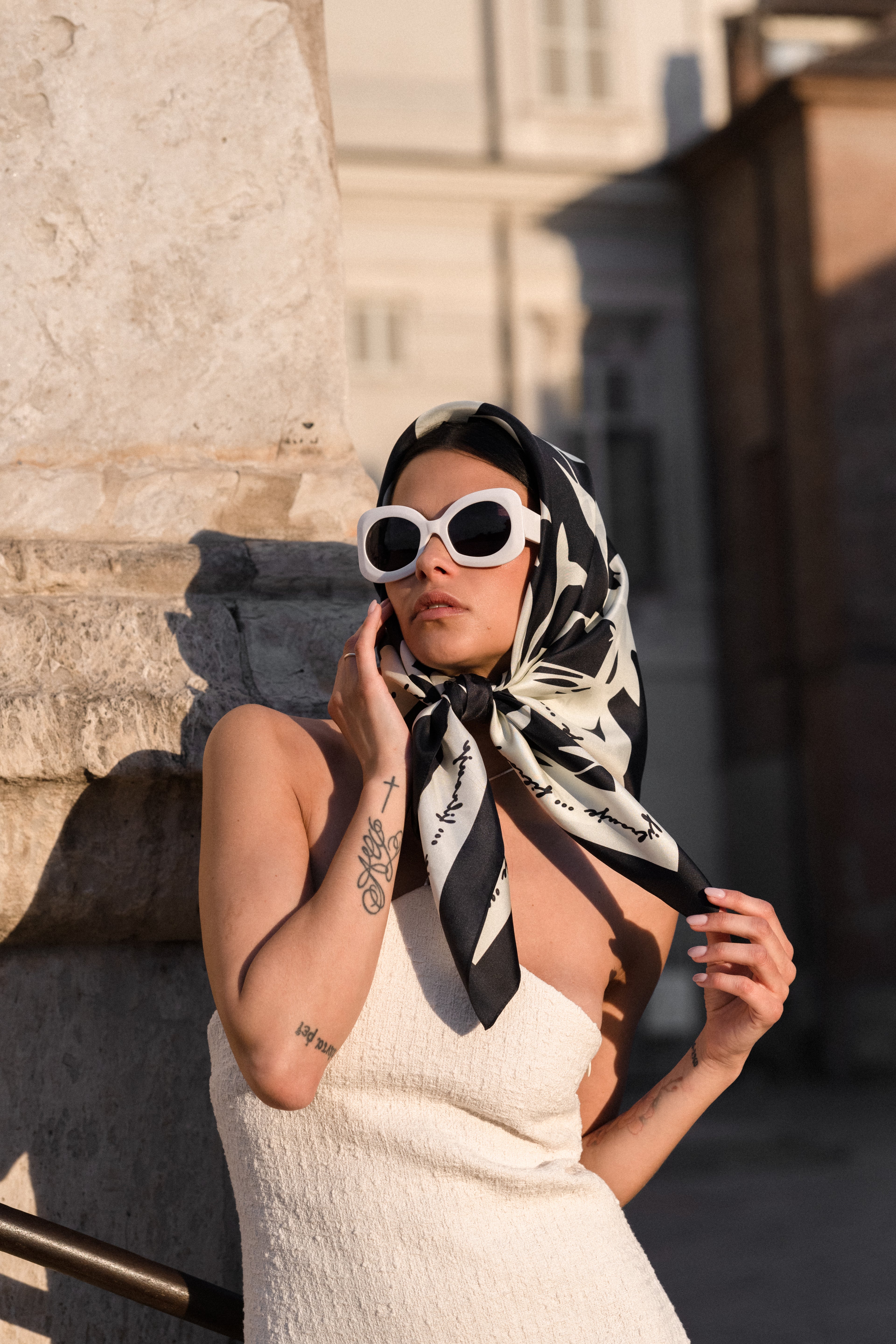 Tiffany-Foulard 90x90 in 100% seta