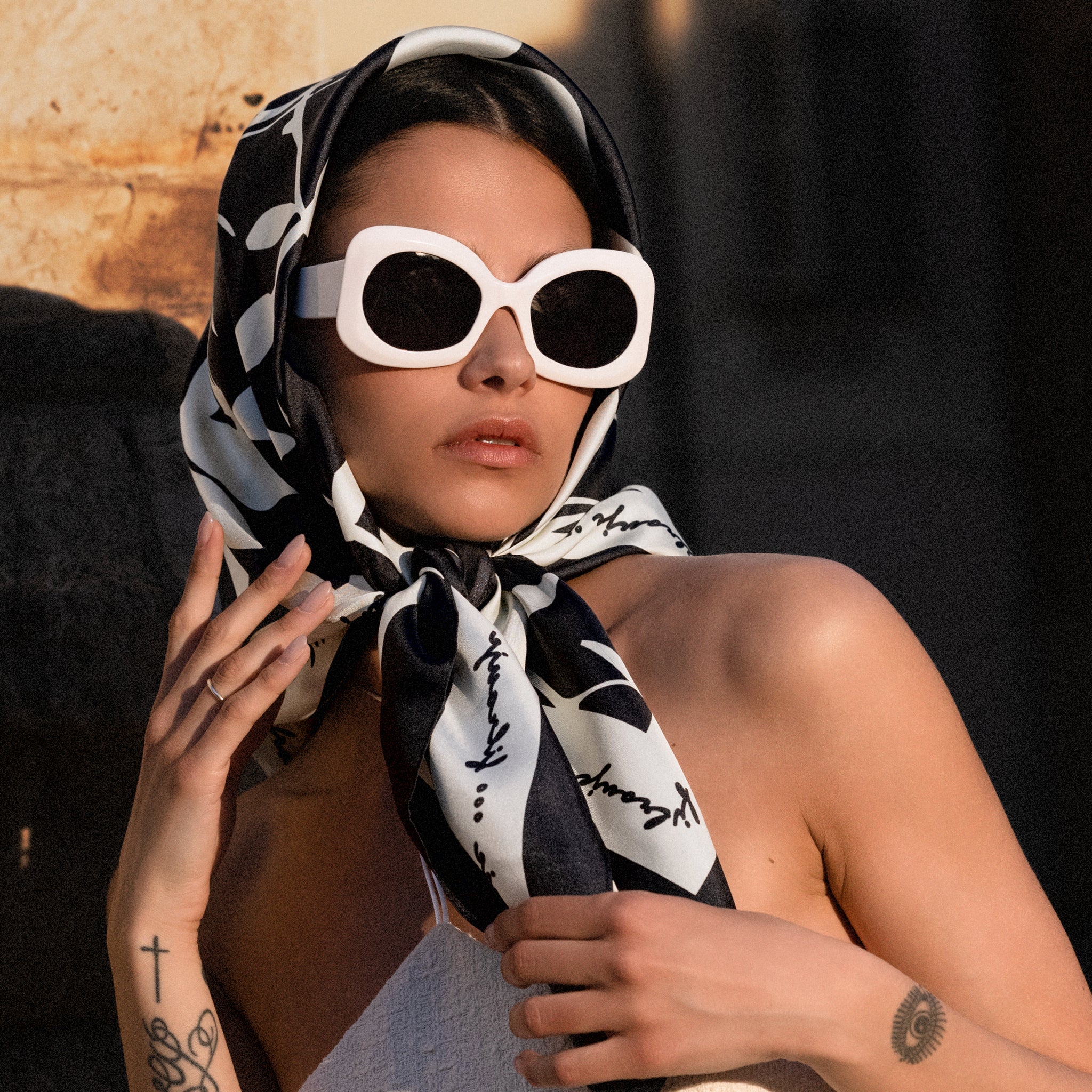 Tiffany-Foulard 90x90 in 100% seta