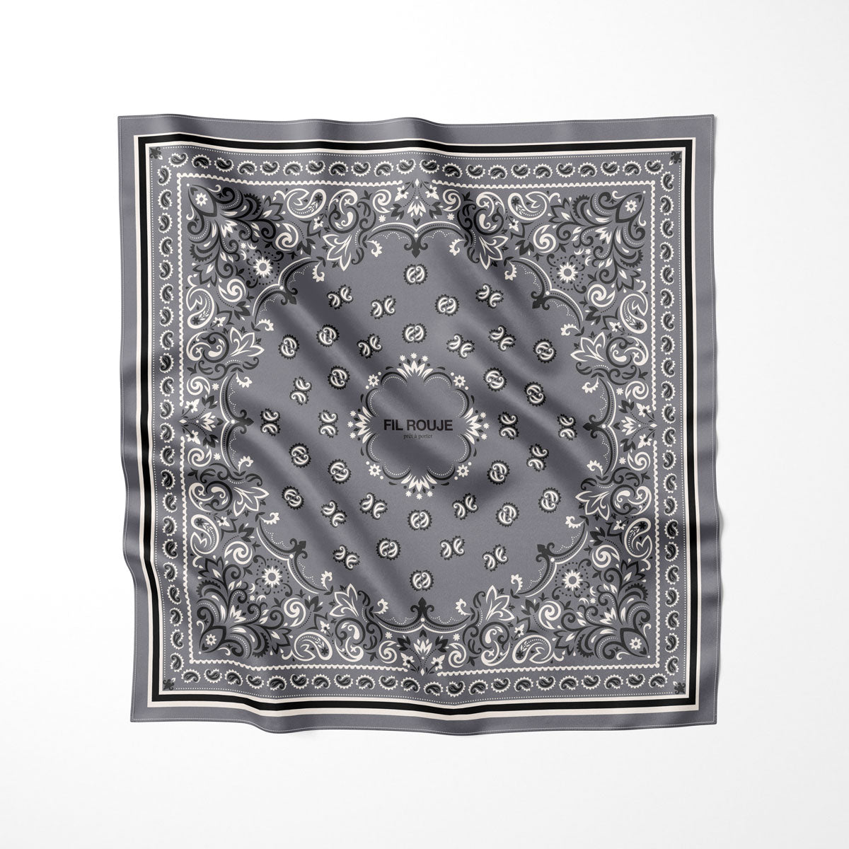 Charlie - Foulard 90x90 in 100% seta
