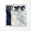 Kim-Foulard 90x90 in 100% seta