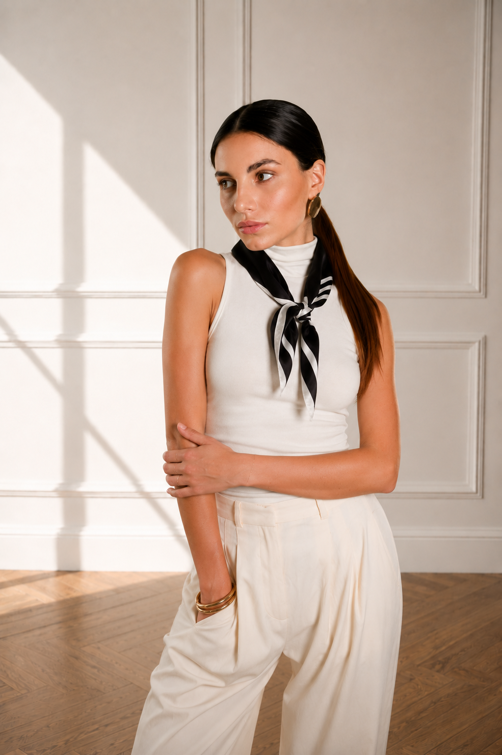 Sonia-Foulard 65x65 in 100% seta