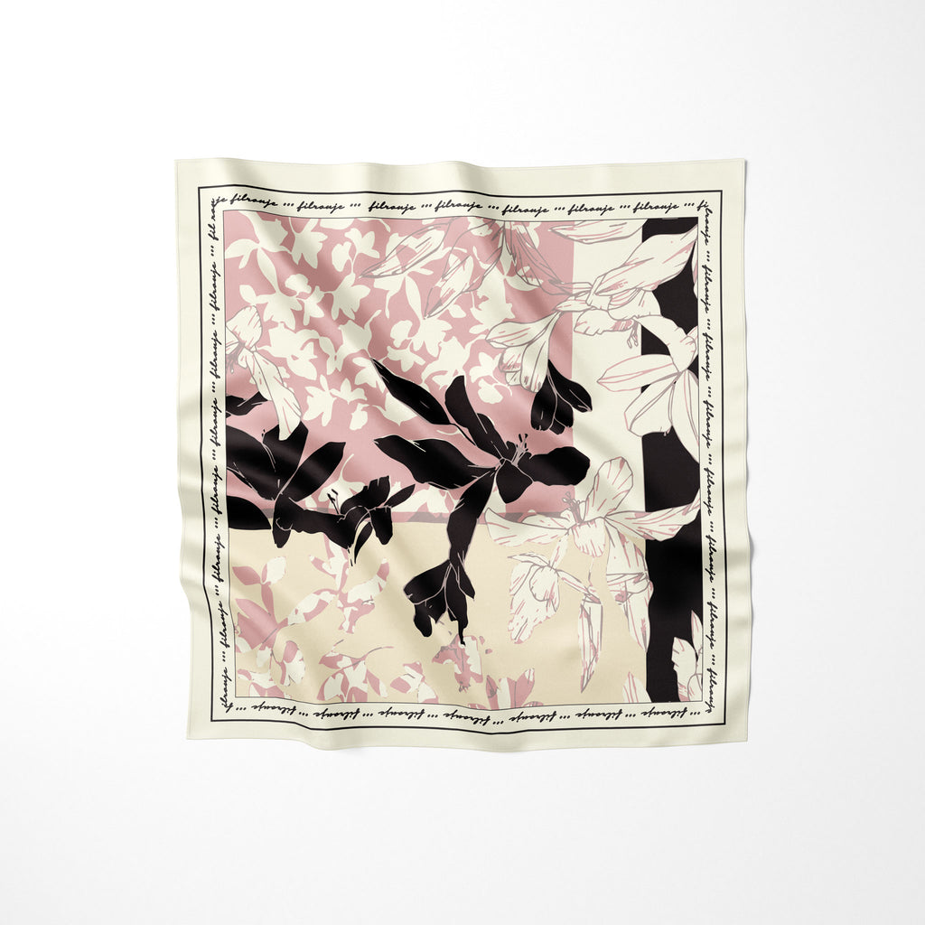 Vittoria-Foulard 65x65 in 100% seta